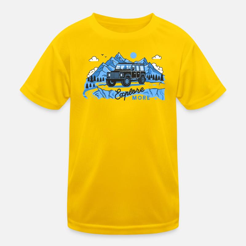 Defender explore more Kids Functional T-Shirt