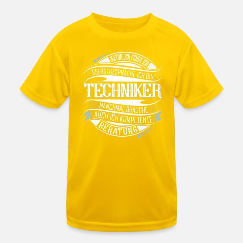 Techniker Kinder Funktions-T-Shirt