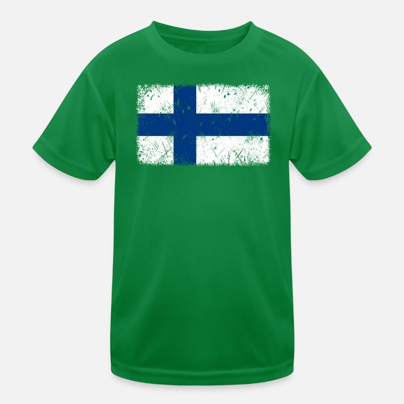Finlande T-shirt sport Enfant