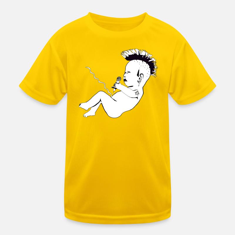 Punks not dead Kids Functional T-Shirt