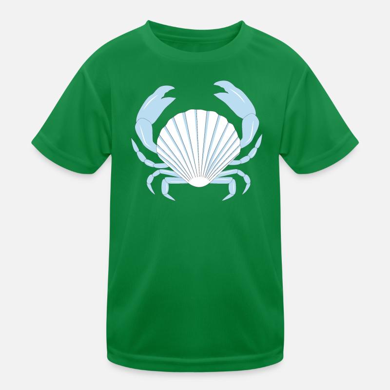 Blue Crab Kids Functional T-Shirt