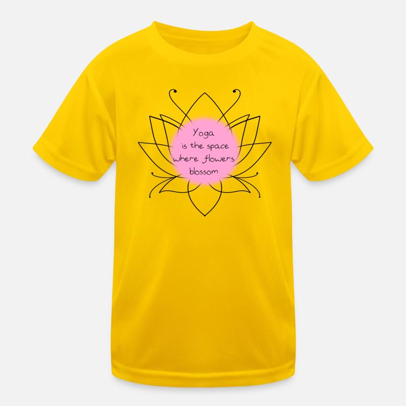 Yoga T-shirt sport Enfant