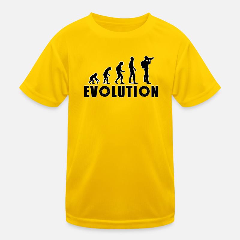 EVOLUTION PHOTOGRAPHY Photo Aperture Camera Gift Kids Functional T-Shirt