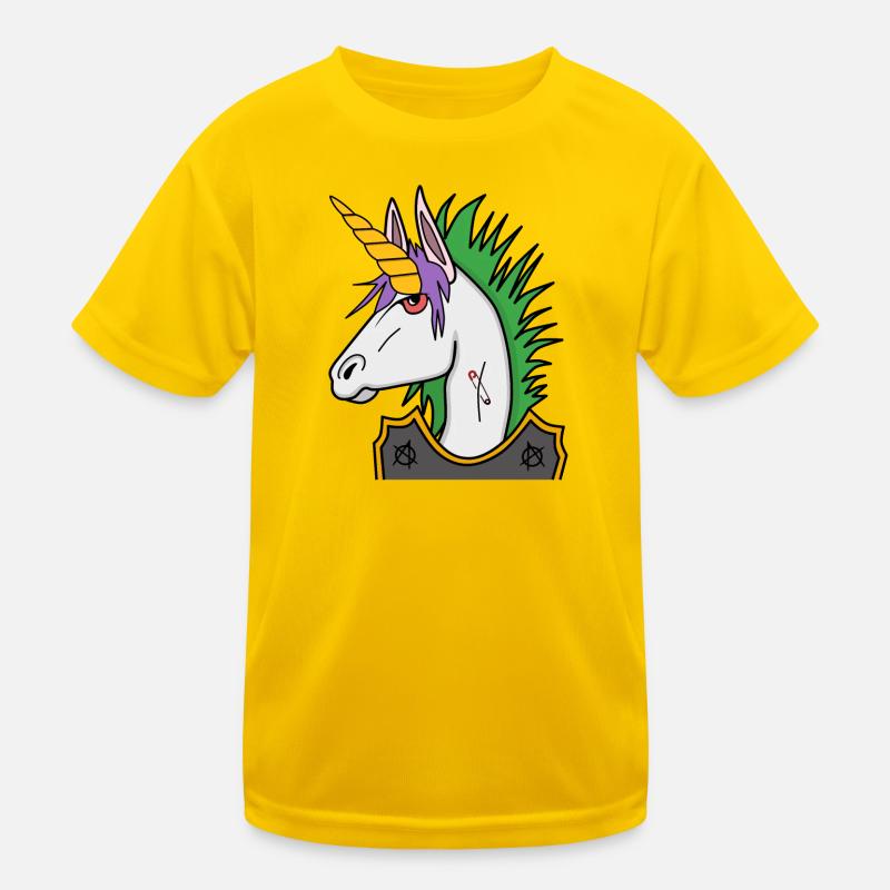 Licorne Punk T-shirt sport Enfant