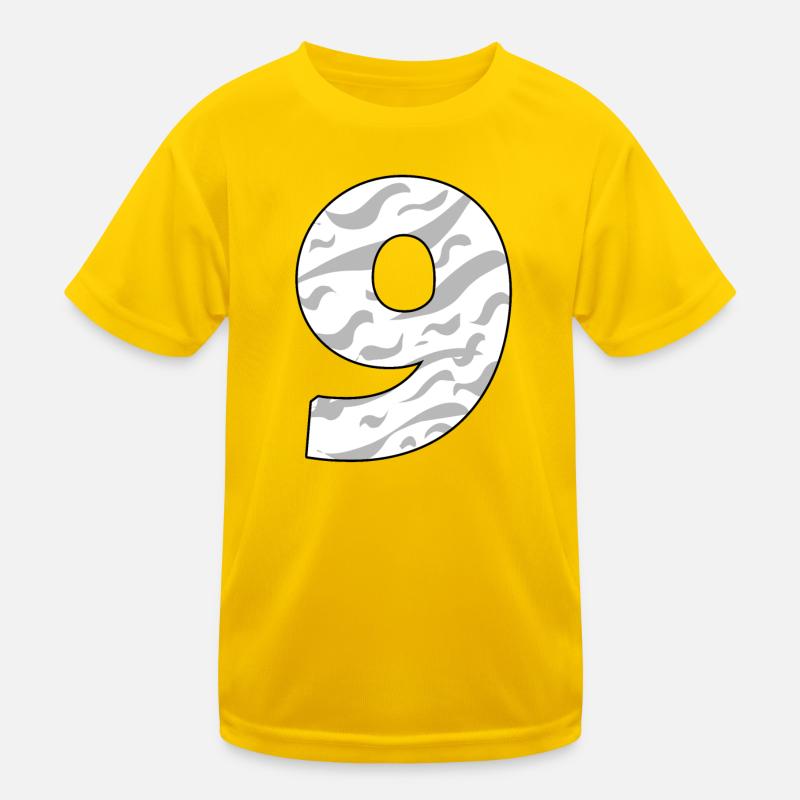 NEUN - 9 Kinder Funktions-T-Shirt