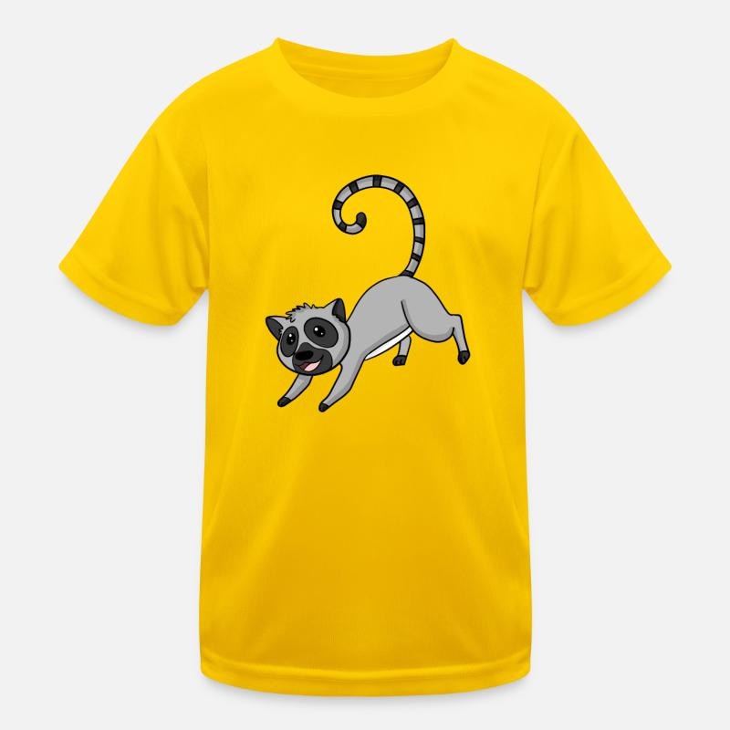 Lemur for children Kids Functional T-Shirt