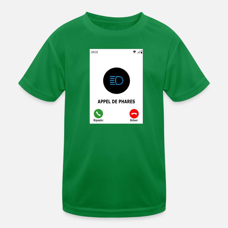 Appel de phares T-shirt sport Enfant