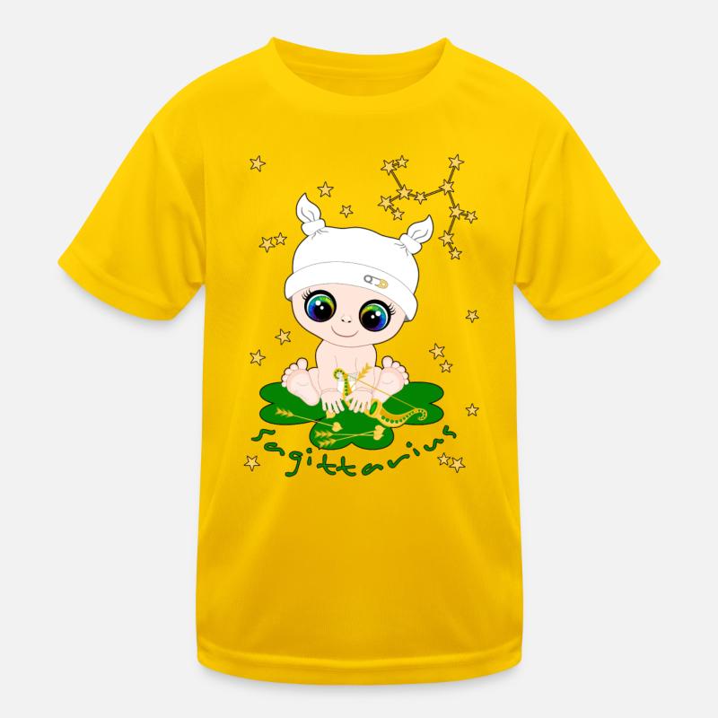 sternzeichen_sagitarius Kids Functional T-Shirt