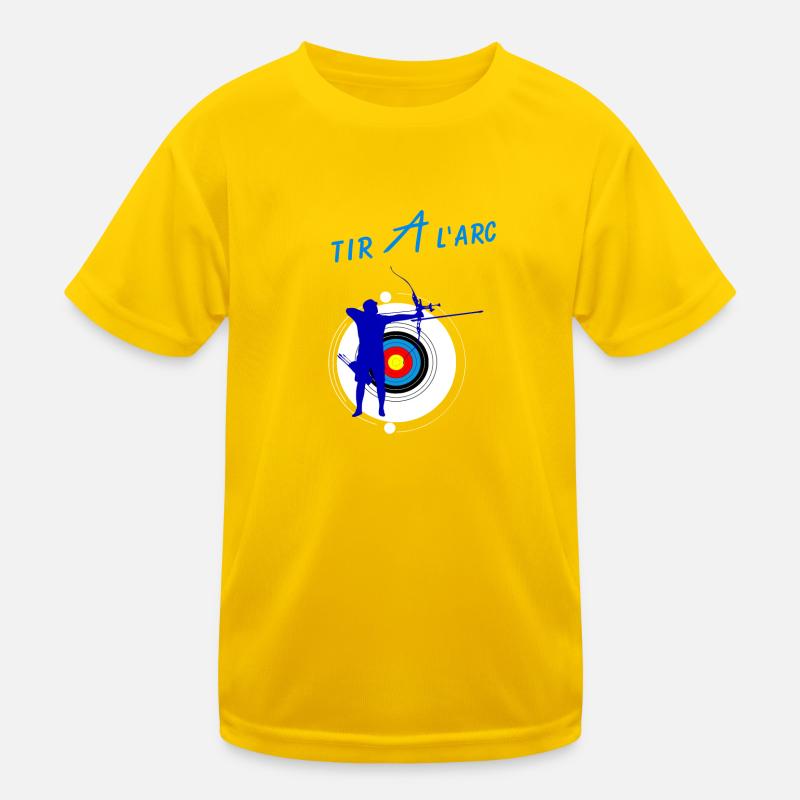 Bogenschießen Kinder Funktions-T-Shirt