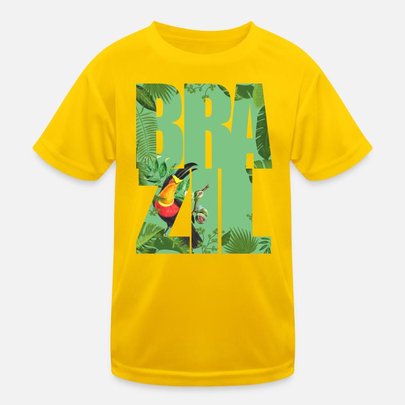 Brazil Kids Functional T-Shirt