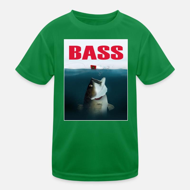BASS ATTACK Kids Functional T-Shirt