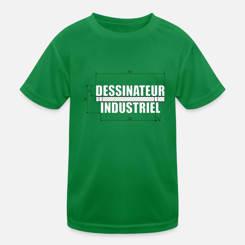 draughtsman Kids Functional T-Shirt