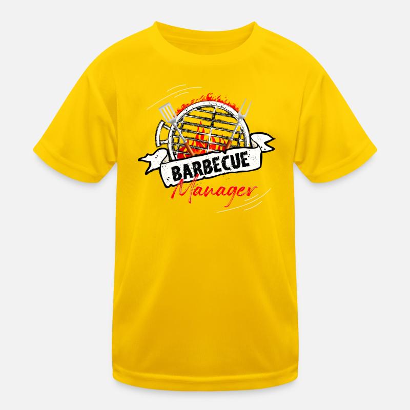 Gestionnaire de barbecue T-shirt sport Enfant