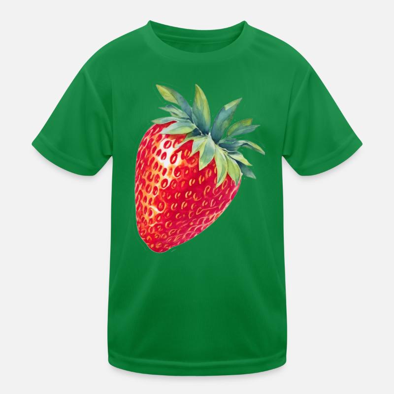 Fraise T-shirt sport Enfant