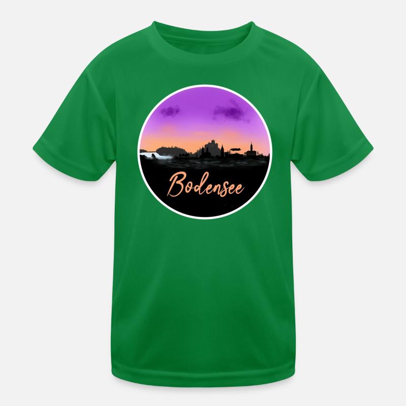 Lac de Constance Fineline Skyline T-shirt sport Enfant