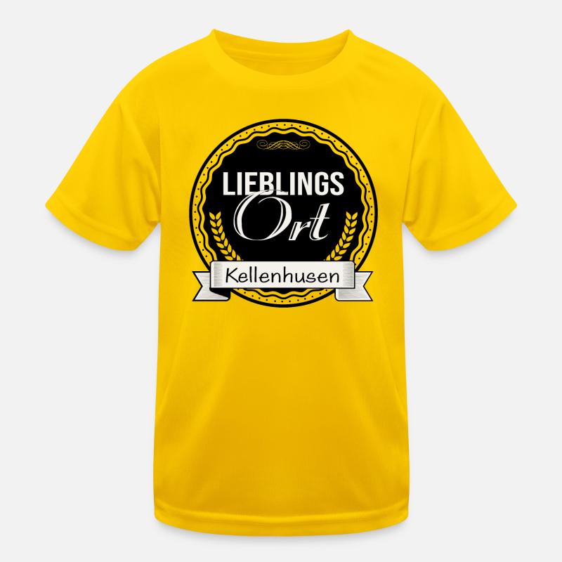 Lieblingsort Kellenhusen Kinder Funktions-T-Shirt