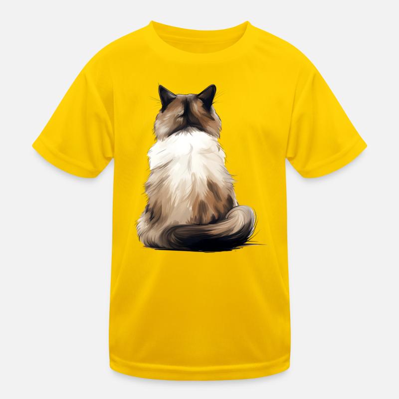 Chat de Birmanie T-shirt sport Enfant