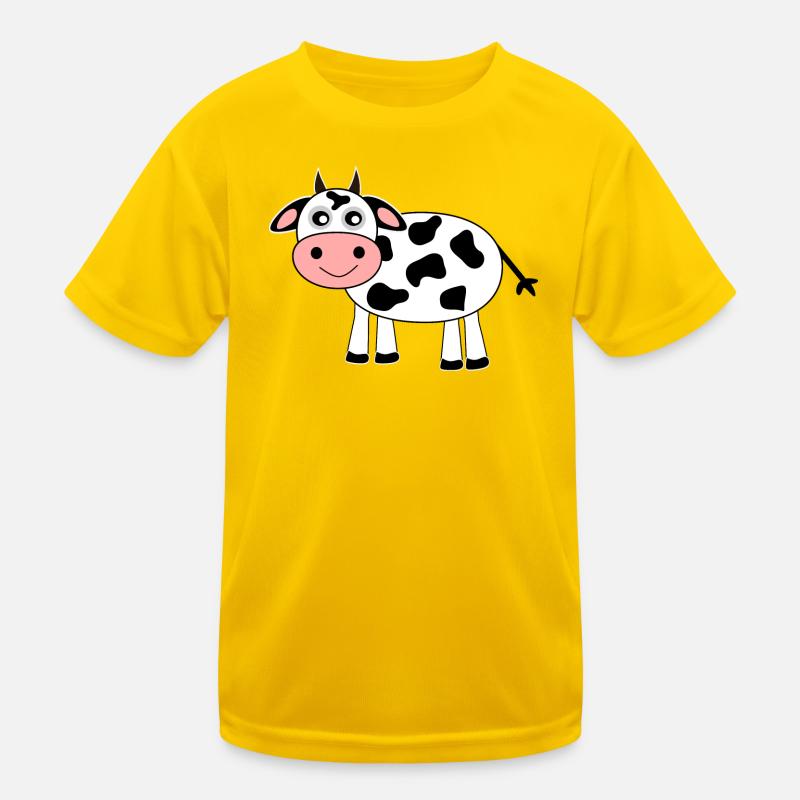 Kuh Kinder Funktions-T-Shirt