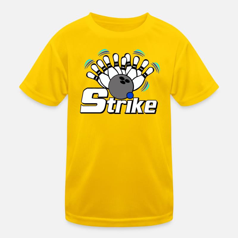 Strike Bowling Kids Functional T-Shirt