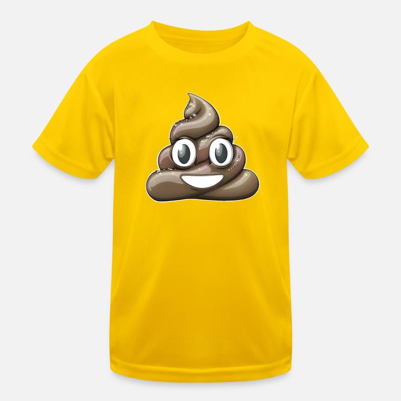 Verspielte mit Glitzer Kinder Funktions-T-Shirt