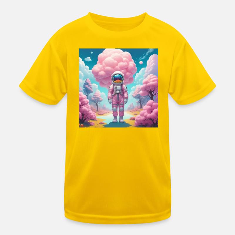 Spaceman Kids Functional T-Shirt