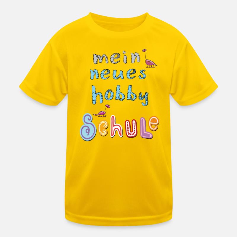 Schule Schulkind Kinder Funktions-T-Shirt