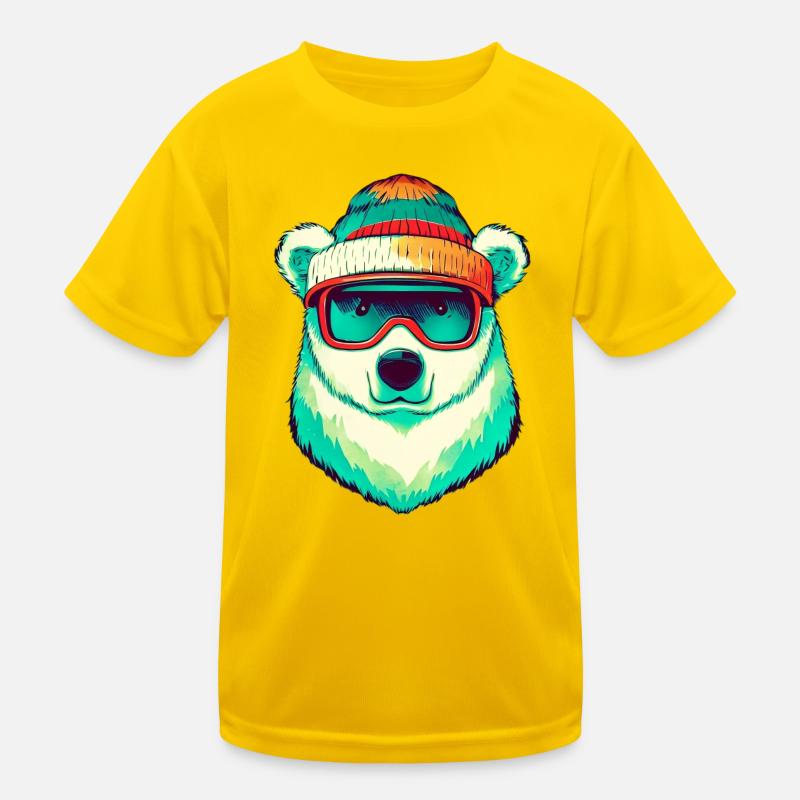 Eisbär Kinder Funktions-T-Shirt