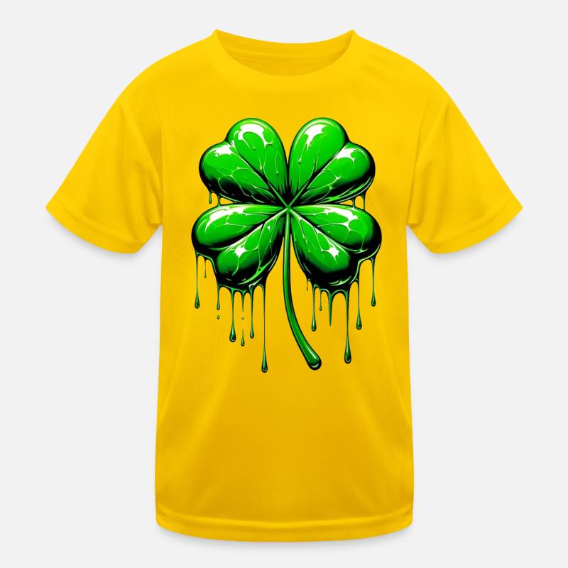 Four-leaf clover Kids Functional T-Shirt