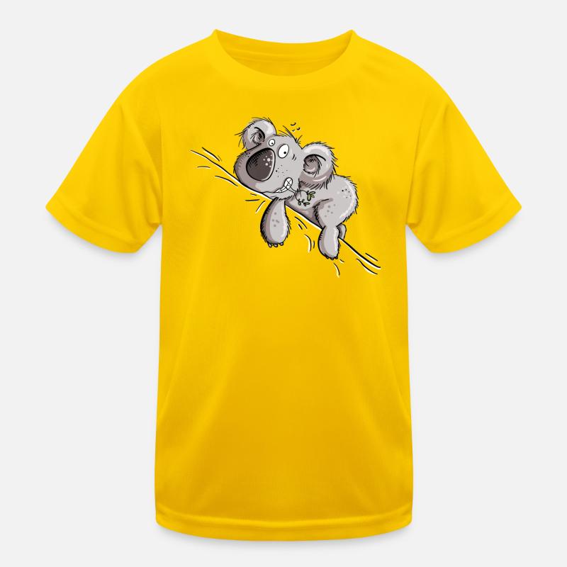 Drolliger Koala Bär Kinder Funktions-T-Shirt