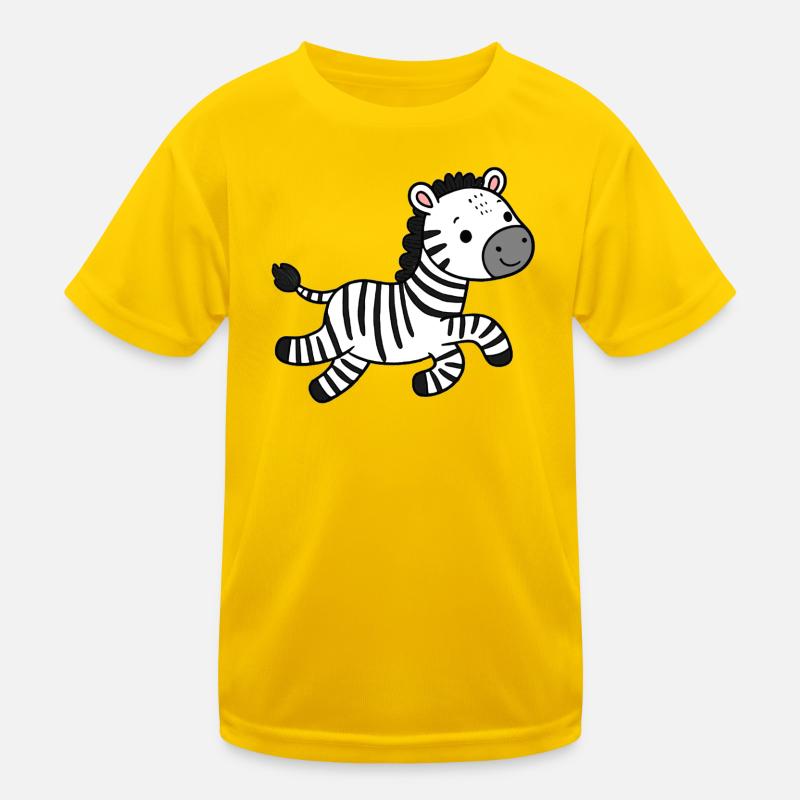 Zebra Kids Functional T-Shirt