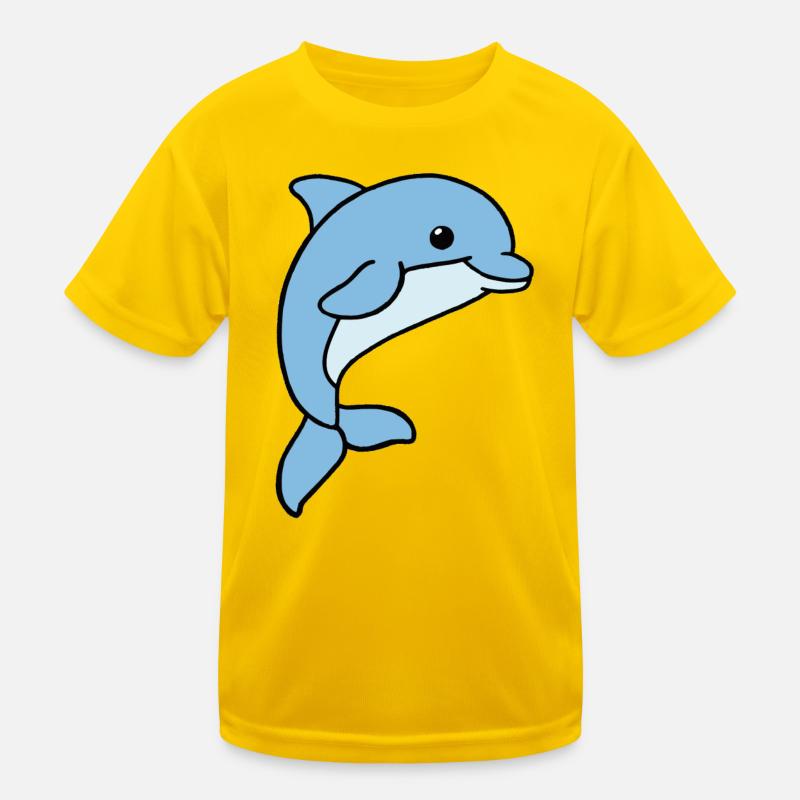 Dolphin Kids Functional T-Shirt