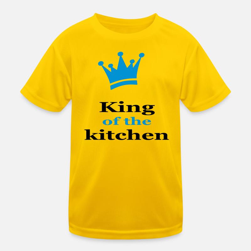Tablier de chef amusant pour les chefs T-shirt sport Enfant