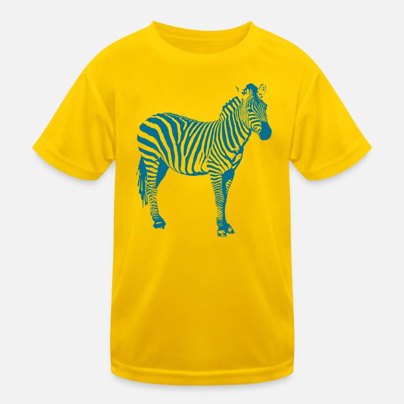 Zebra Kids Functional T-Shirt