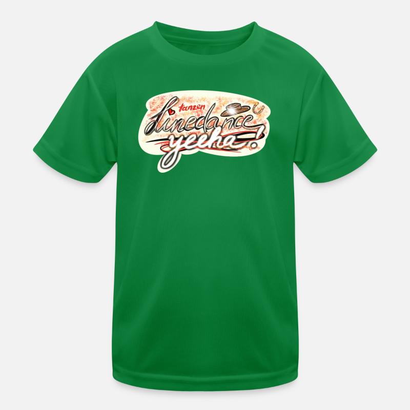 Conception de danse et de danse en ligne T-shirt sport Enfant