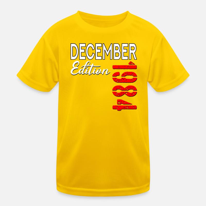 42E ANNIVERSAIRE DÉCEMBRE 1984 T-shirt sport Enfant