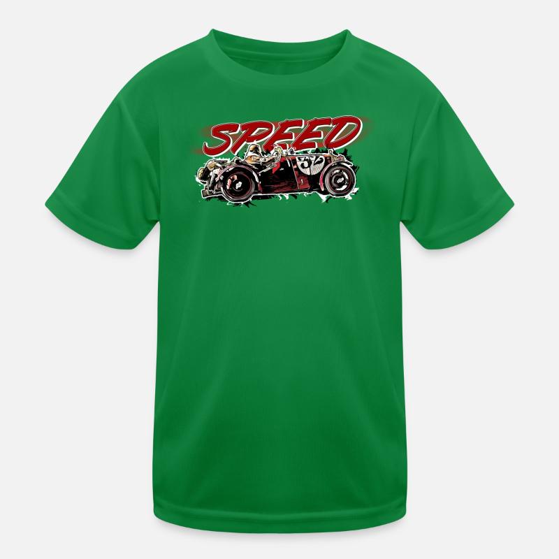 Oldtimer - Speed Kinder Funktions-T-Shirt