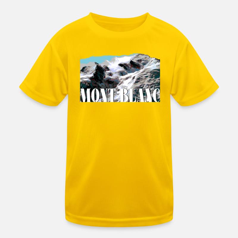 Blanc Kinder Funktions-T-Shirt