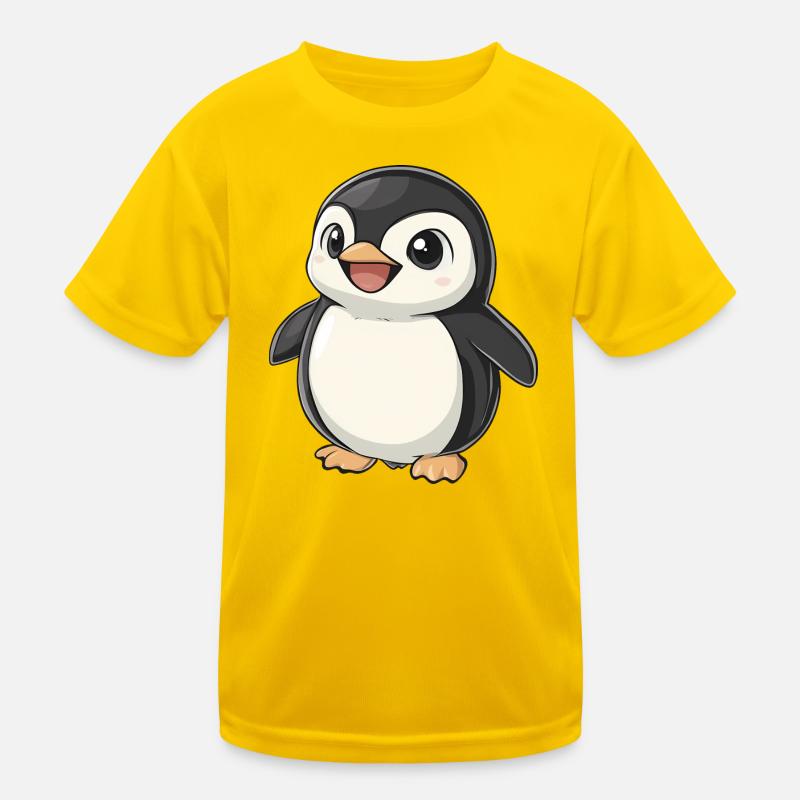 Mignon Adorable Pingouin - Conception de dessin animé charmant T-shirt sport Enfant