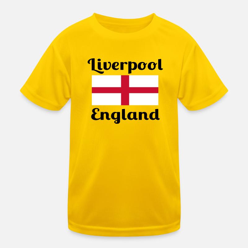 Liverpool, Angleterre - Imprimés élégants T-shirt sport Enfant