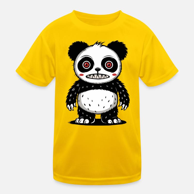 Panda Bear Kids Functional T-Shirt