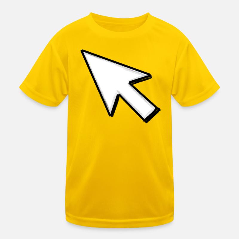 Cursor: Click me! Kids Functional T-Shirt