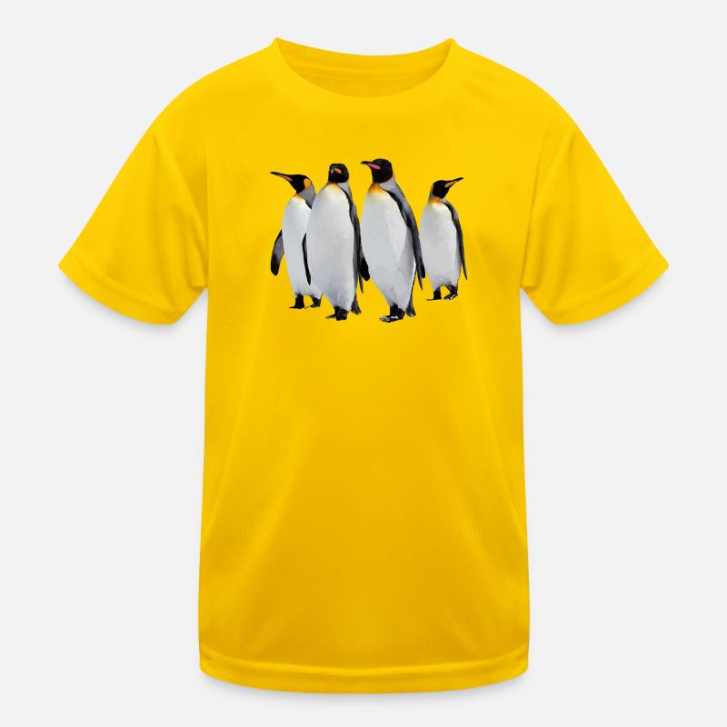 Pinguine Kinder Funktions-T-Shirt