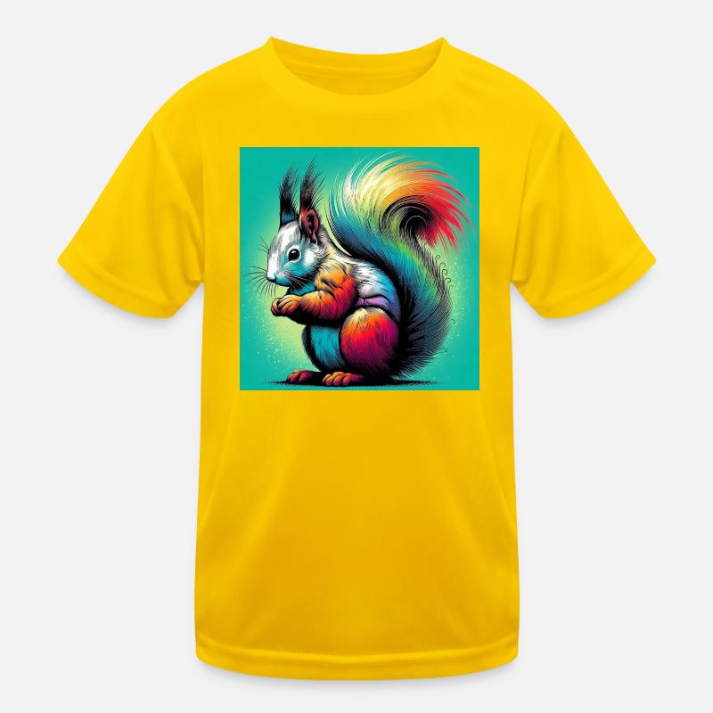squirrel Kids Functional T-Shirt