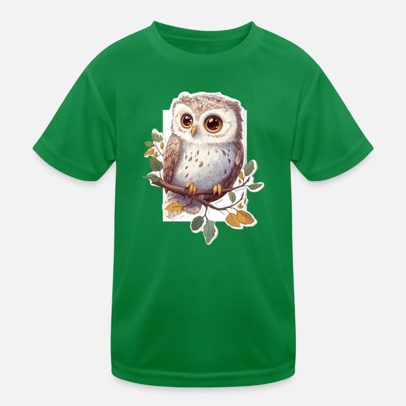 Hibou T-shirt sport Enfant