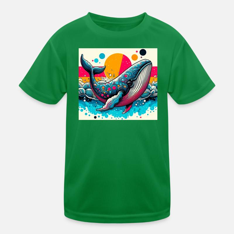 Wal Kinder Funktions-T-Shirt