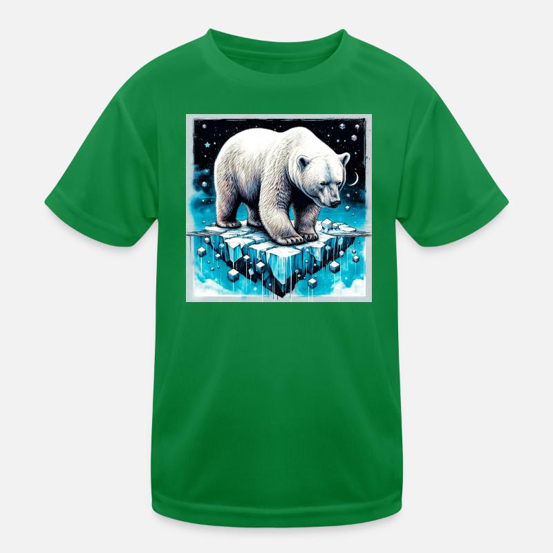 Eisbär Kinder Funktions-T-Shirt