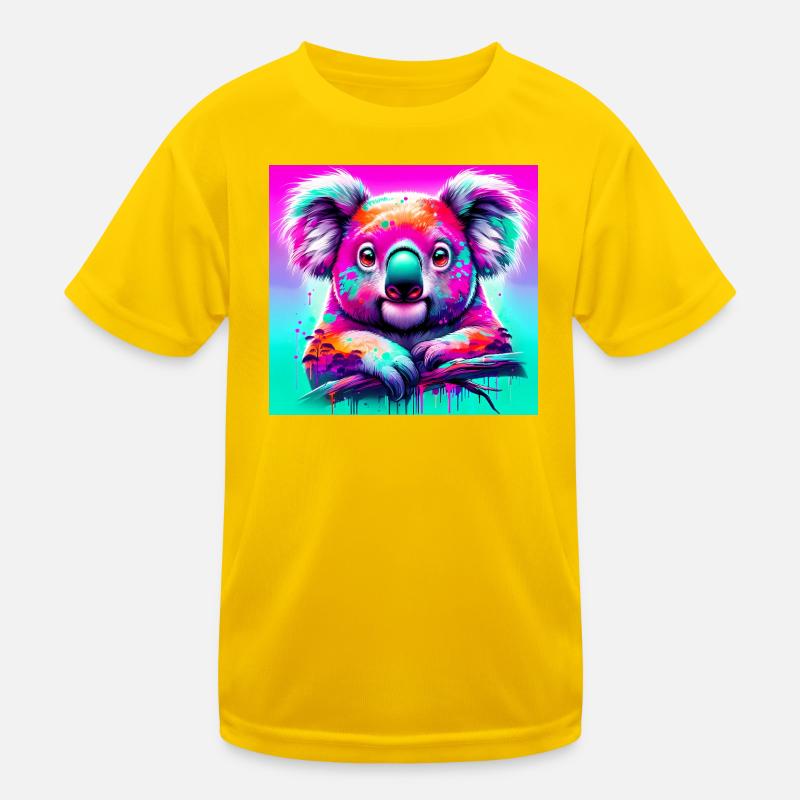 Koala Kinder Funktions-T-Shirt