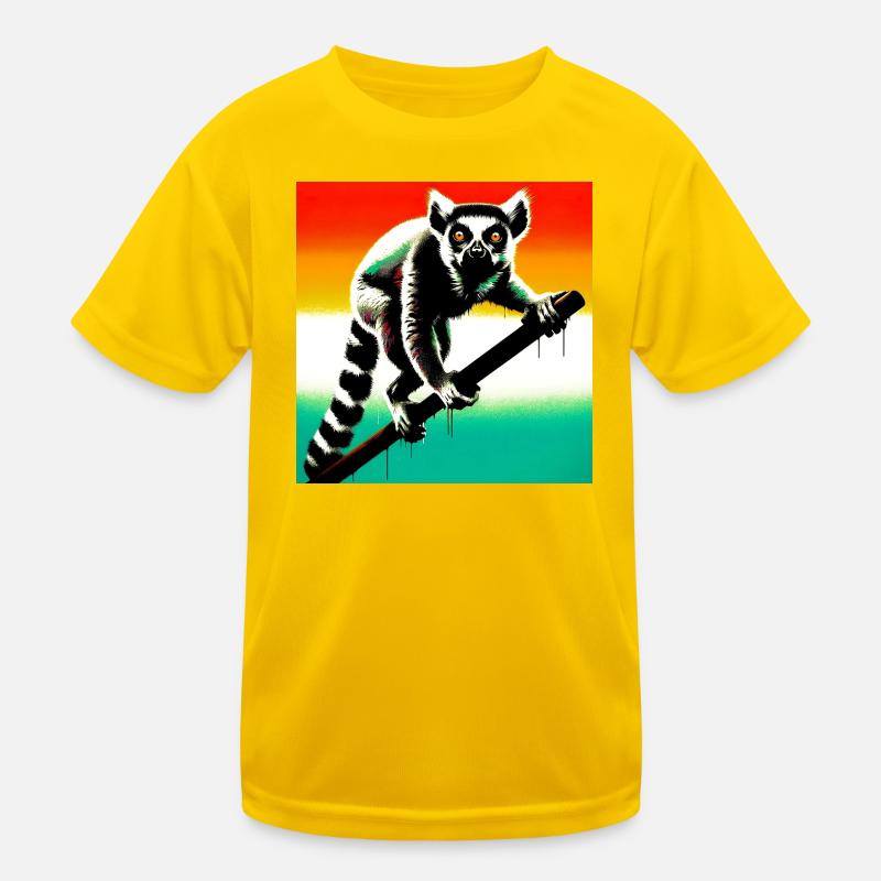 Lémurien T-shirt sport Enfant
