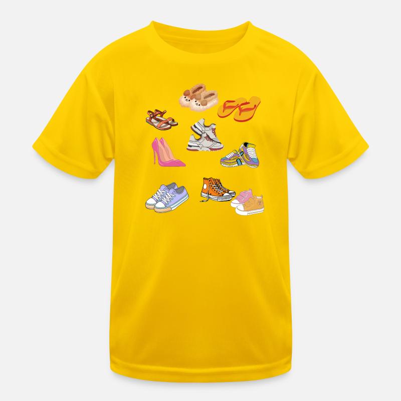 Collection de pantoufles et de baskets pastel mignonnes T-shirt sport Enfant