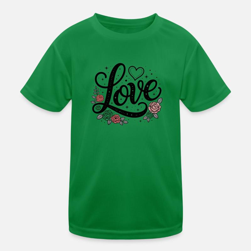 Amour - Logo Cool Love T-shirt sport Enfant